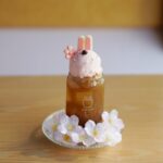 「桜うさぎのクリームソーダ」税込み690円