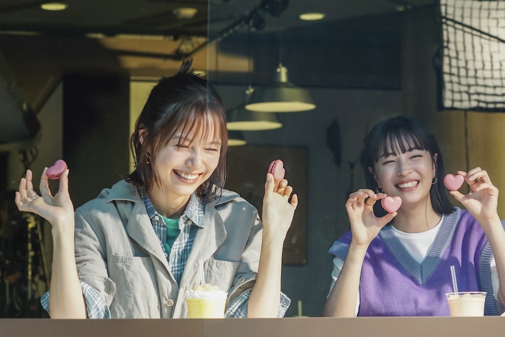 マクドナルドの新テレビCM「マックカフェ寄り道マック『夕方のピーチ』篇」メイキングビジュアル