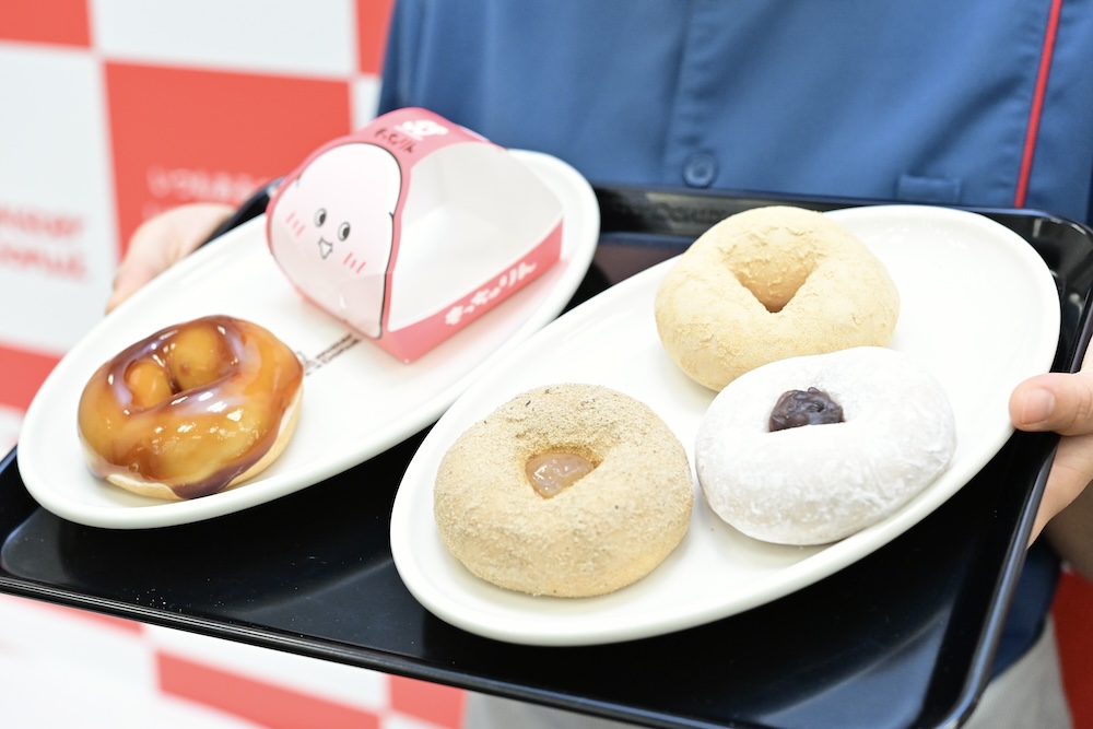 ミスタードーナツの新食感ドーナツ「もっちゅりん」イメージ