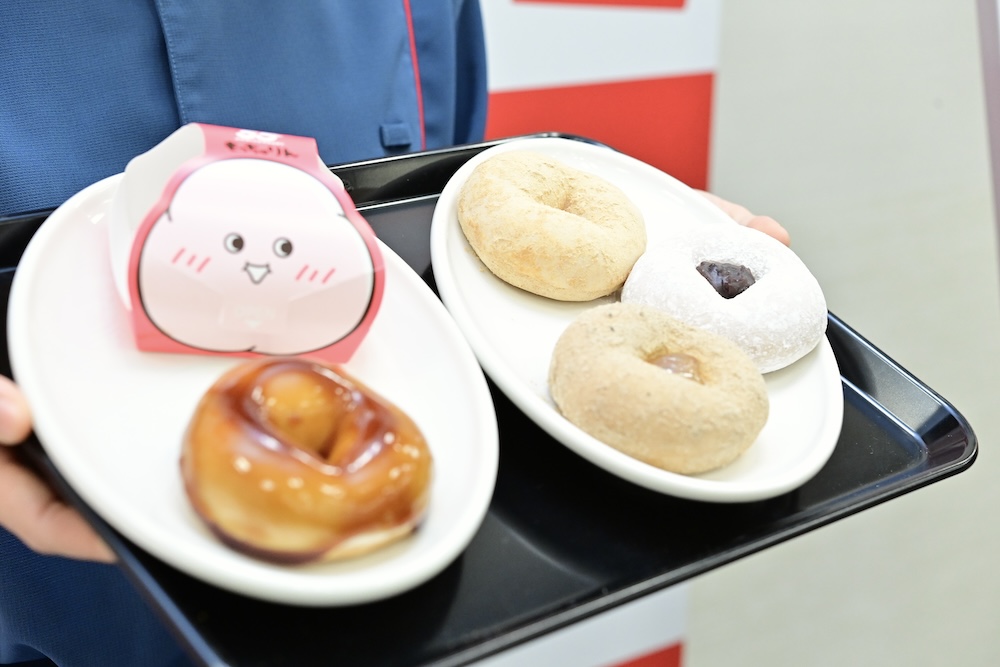 ミスタードーナツの新食感ドーナツ「もっちゅりん」イメージ