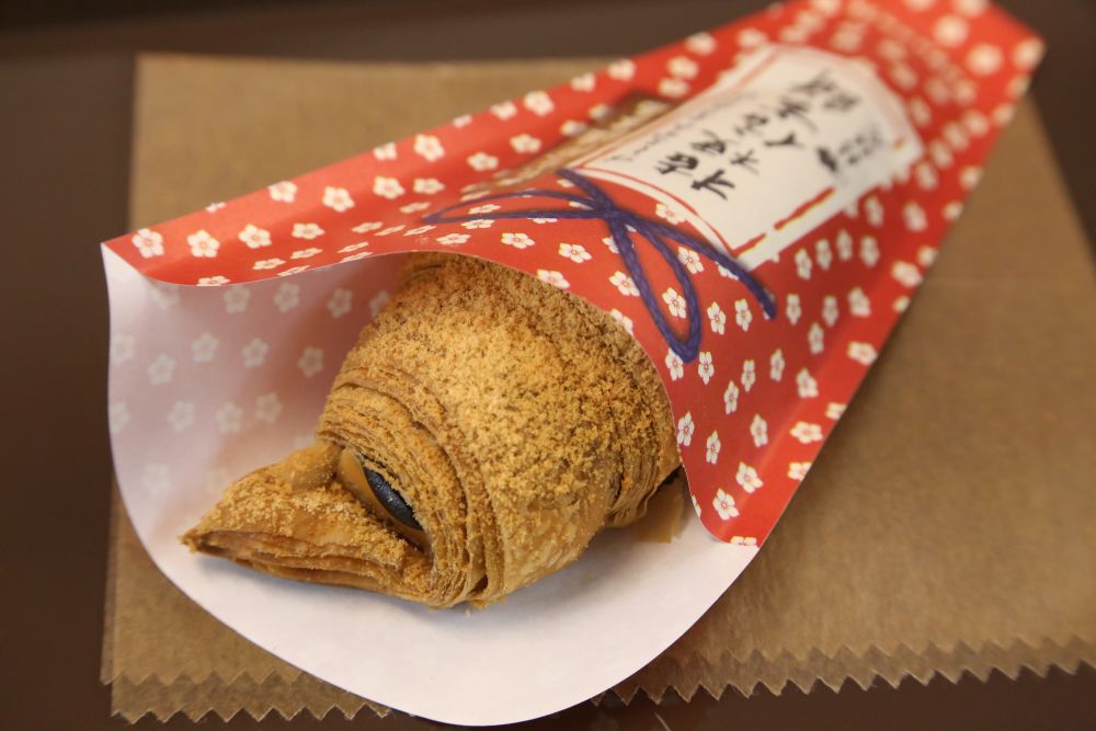 「プレミアムチョコクロ 桔梗信玄餅」1個・税込み390円