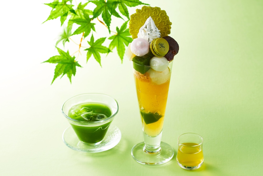「新茶パフェ」イメージ