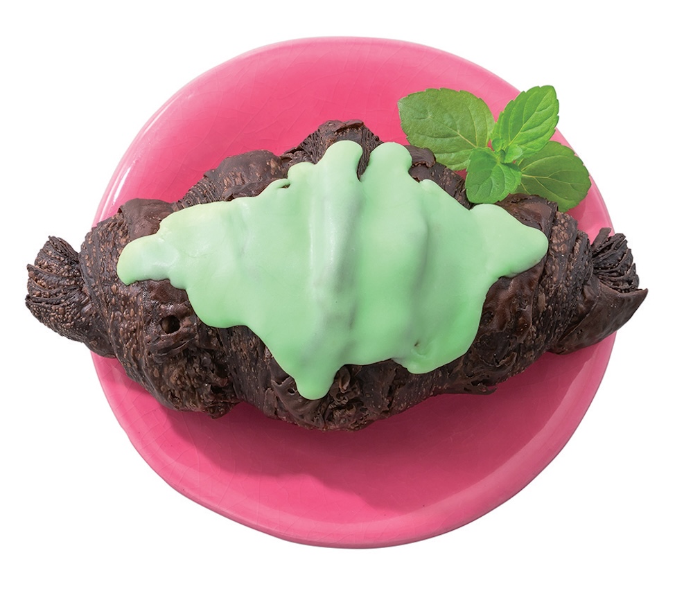 「ブール アンジュ」の各日60点限定「チョコミントクロワッサン」税込み400円