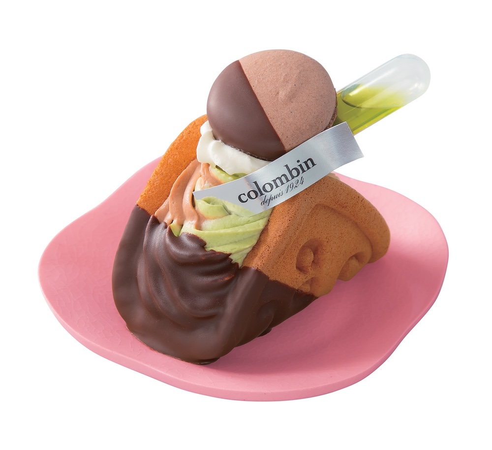 「コロンバン」の各日30点限定「ワッフル チョコミント」税込み702円