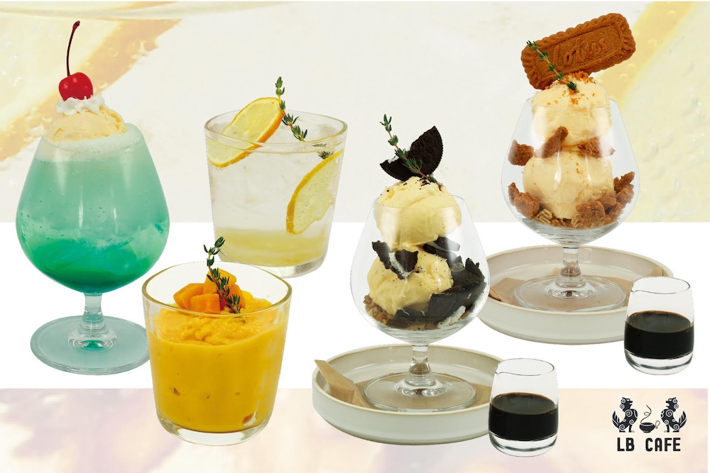 「LB CAFE」夏の新メニューイメージ