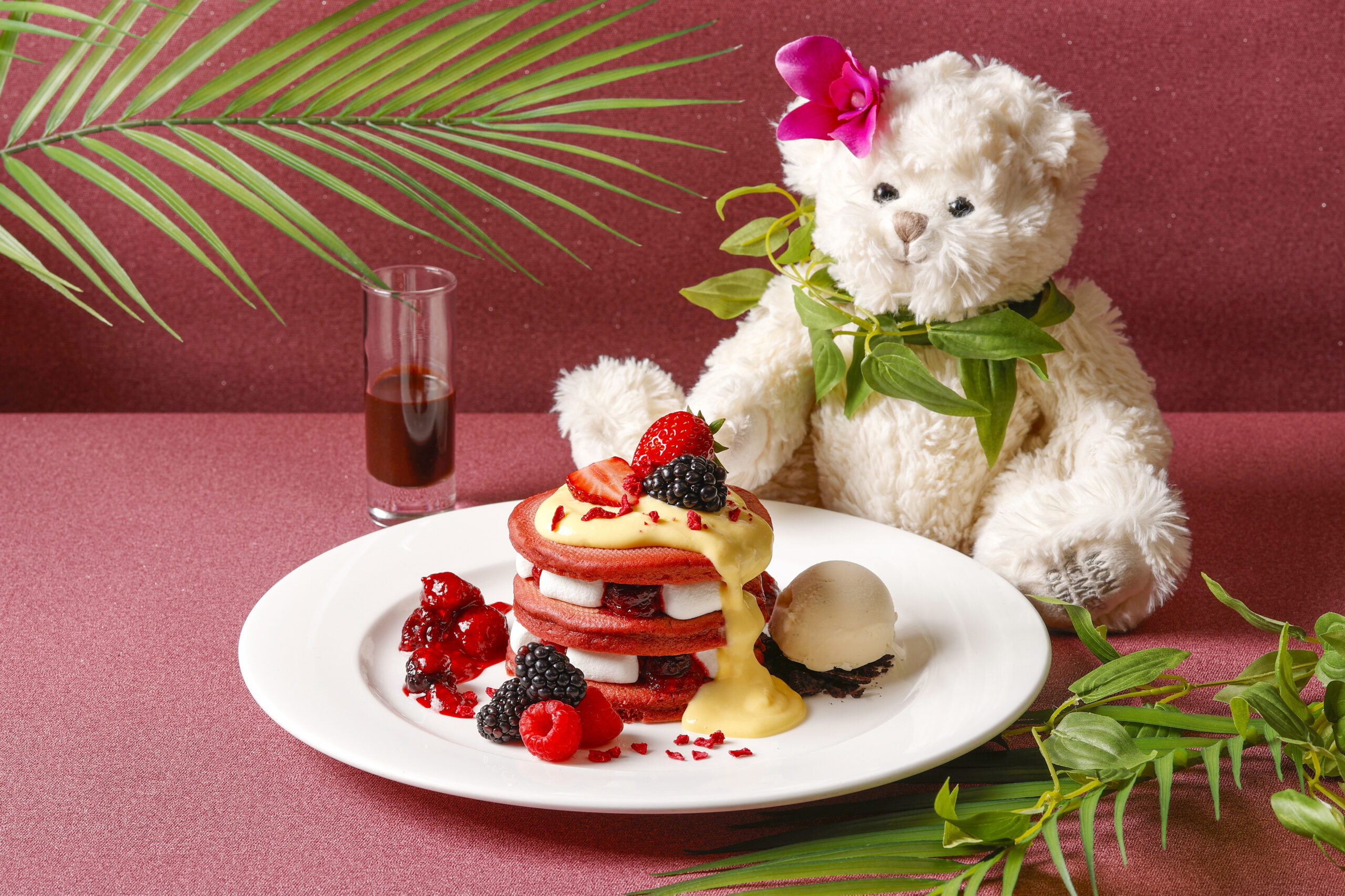 「レッドベリーベルベットパンケーキ」イメージ