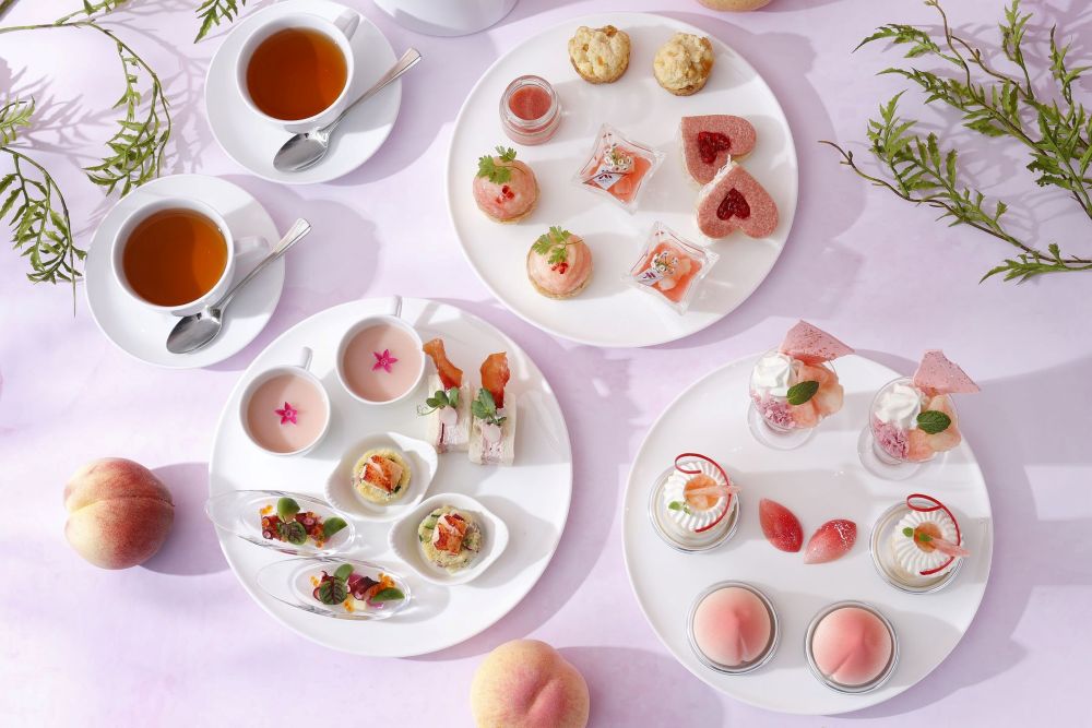 「ピーチ ブリス アフタヌーンティー（Peach BLISS Afternoon Tea）」イメージ