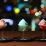 同期間中に販売する「かき氷カクテル」各種税込み1,469円(サービス料含む)