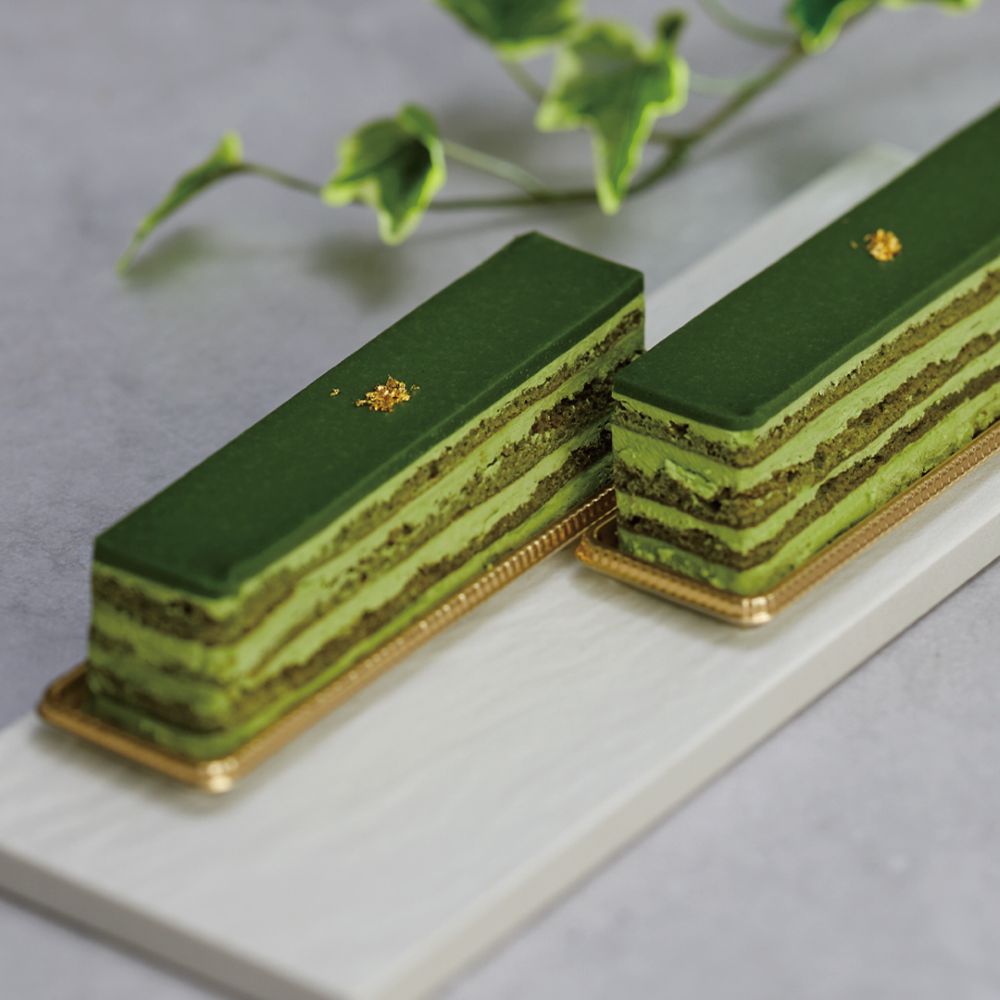 5月30日まで販売している「オペラ・テ・ヴェール(抹茶のオペラ)」税込み702円