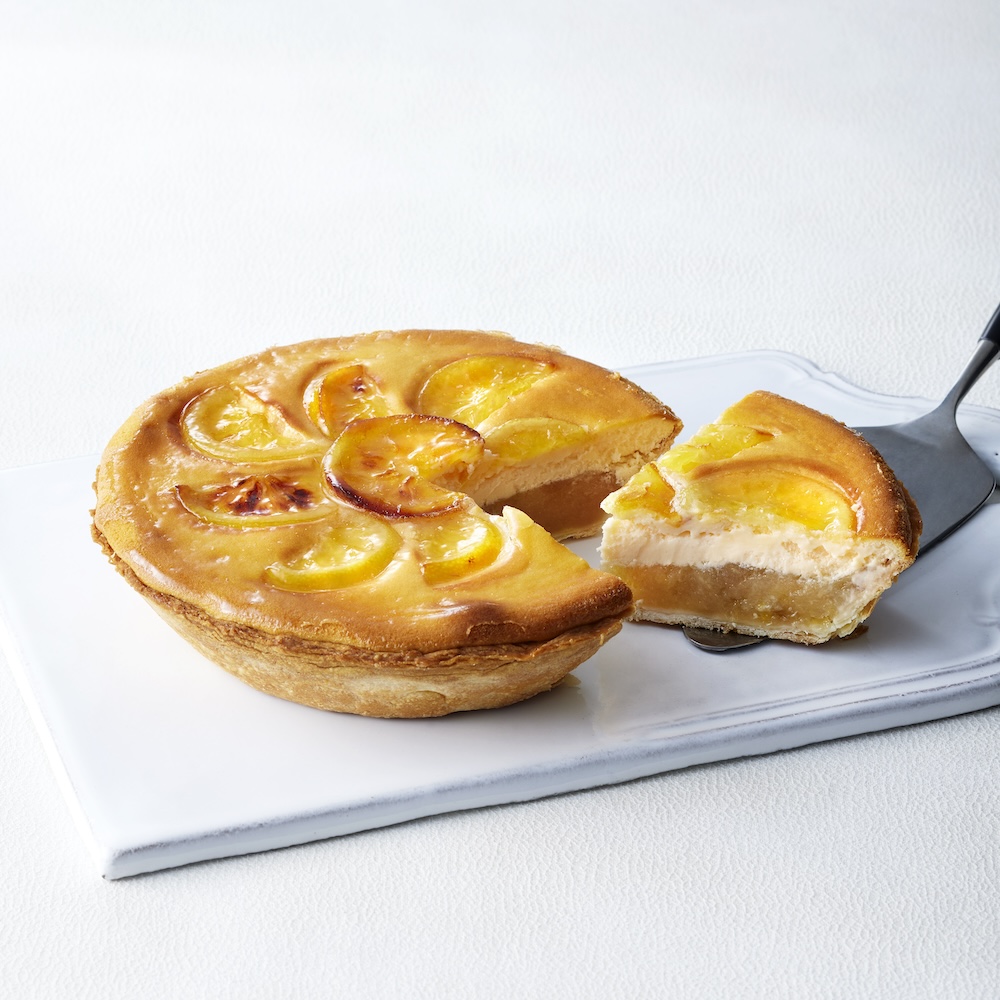 「湘南ゴールドのチーズケーキアップルパイ」イメージ