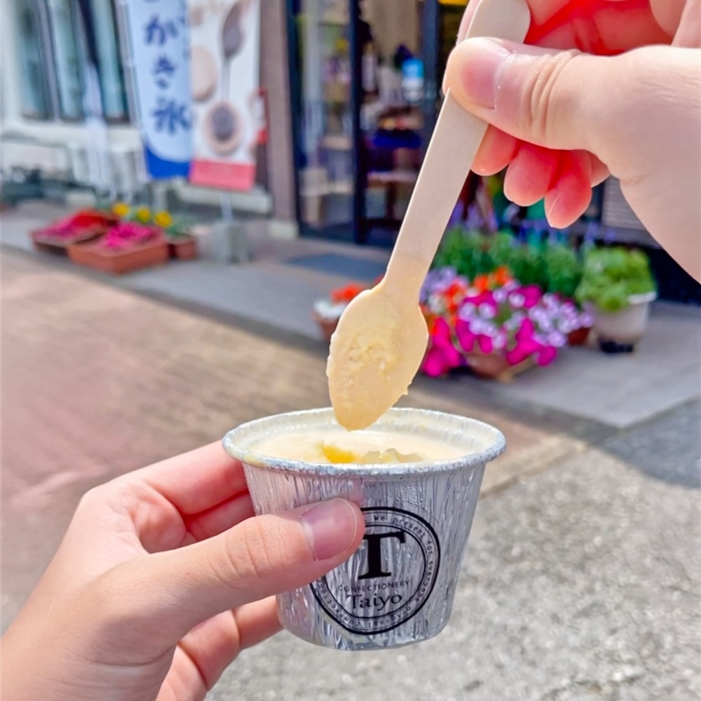 「生プリンアイス」イメージ