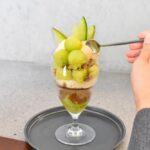 「完熟メロンとカカオのパフェ」イメージ