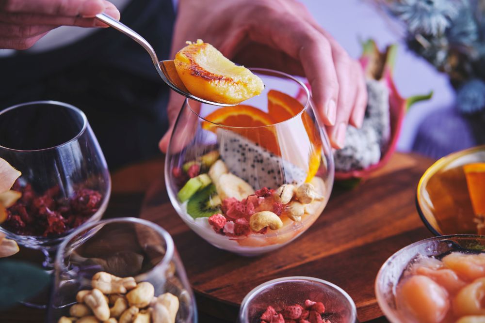 「『Craft Your Parfait』ピーチ&ヨーグルトスイーツビュッフェ」イメージ