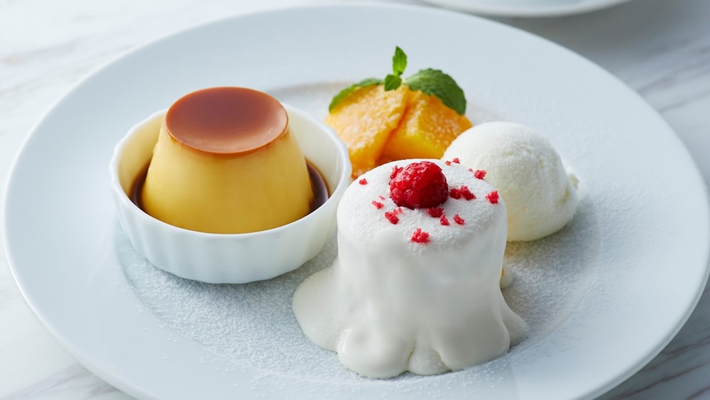 店舗限定「夏のメルティーショートケーキプレートとお飲物」イメージ