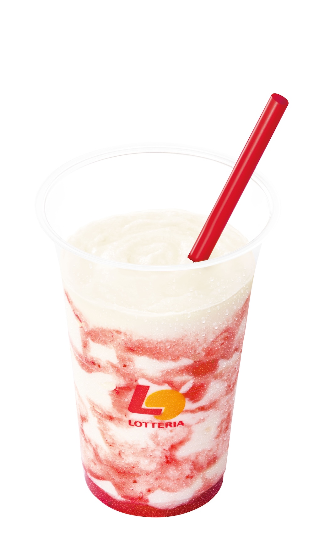 「シェーキ いちご杏仁」税込み350円