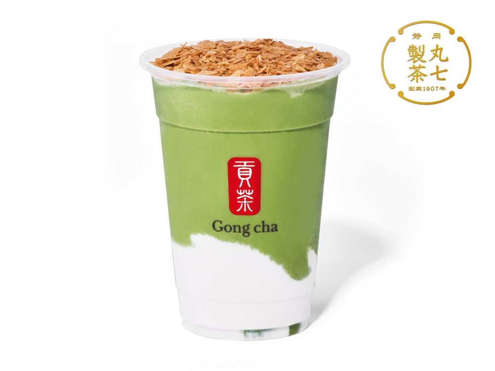「一番摘み抹茶 サクサククレープ フローズンティー」Mサイズ・税込み700円