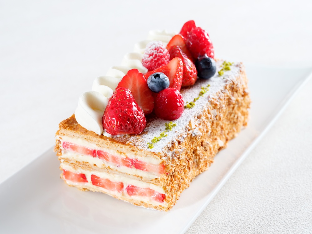 「苺のミルフィーユ」税込み2,800円