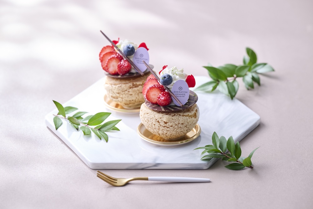 「クリームチーズのシュークリーム」850円
