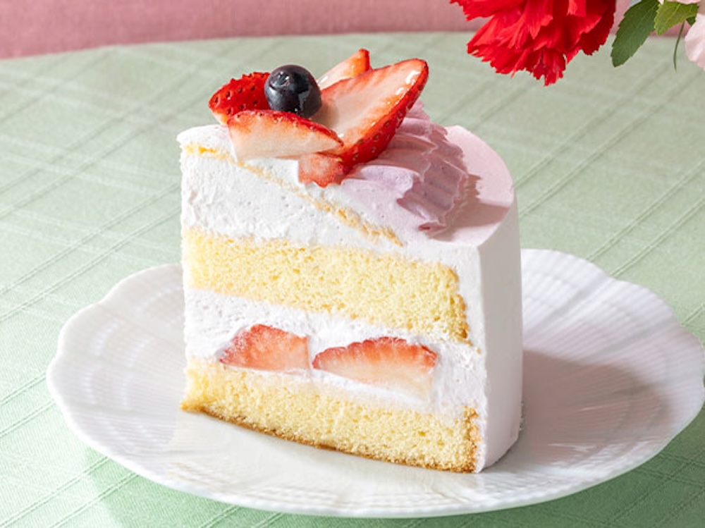「母の日 フラワーショートケーキ」ホール・税込み3,985円