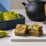 「PRESS BUTTER SAND」の「バターサンド<宇治抹茶>5個入」税込み1,377円