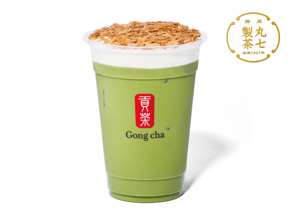 「一番摘み抹茶 サクサククレープ ミルクティー(ICED)」Mサイズ・税込み670円