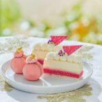 「プチシェリー‛ピーチ&ローズ’アフタヌーンティー」イメージ