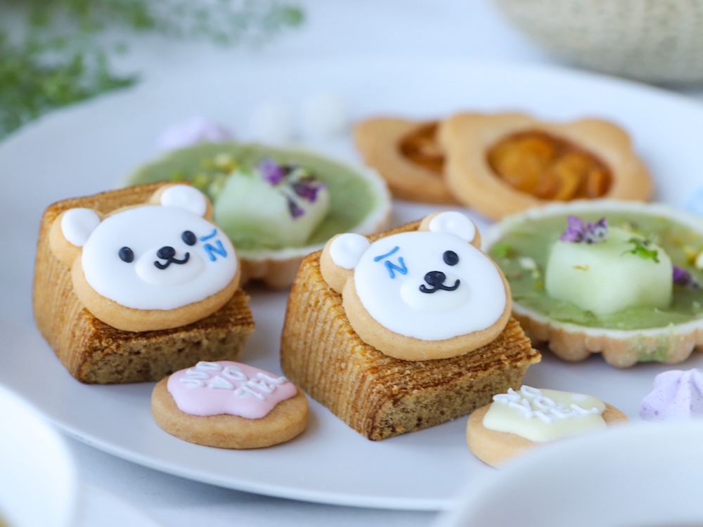 「こめあめろん〜米飴とメロンのアフタヌーンティー〜」イメージ