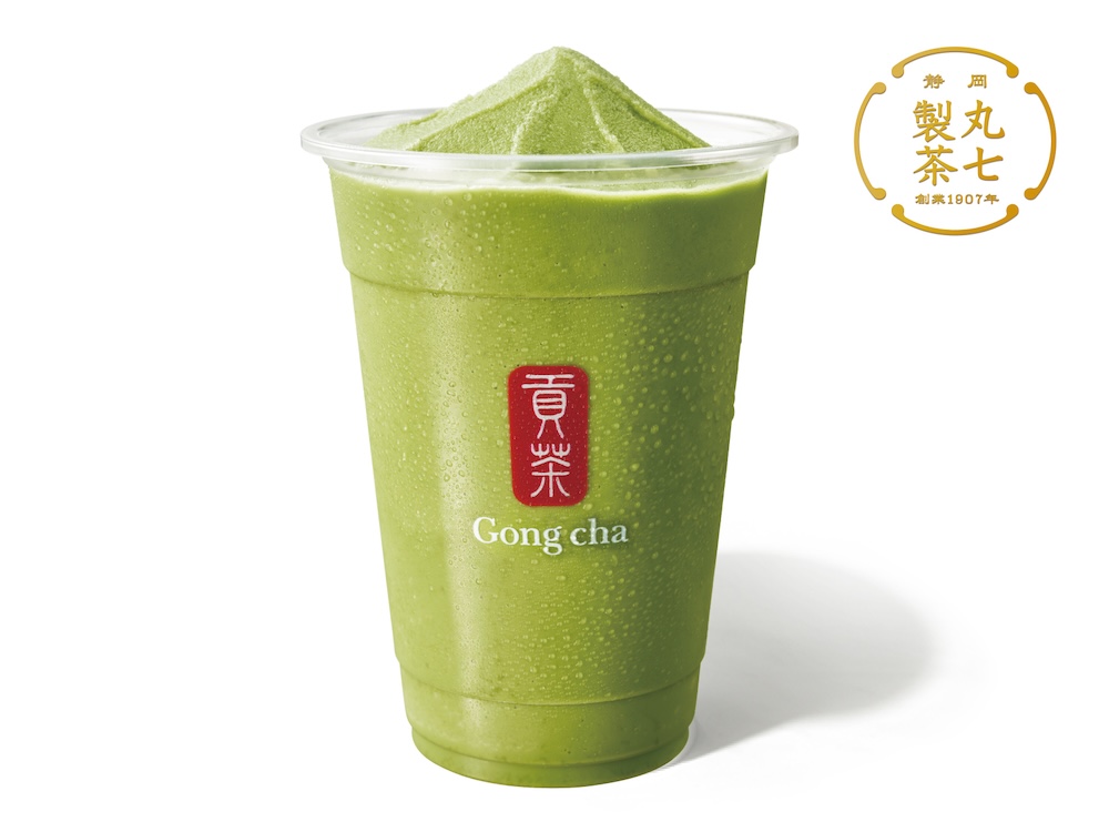 「一番摘み抹茶 フローズンティー」Mサイズ・税込み620円