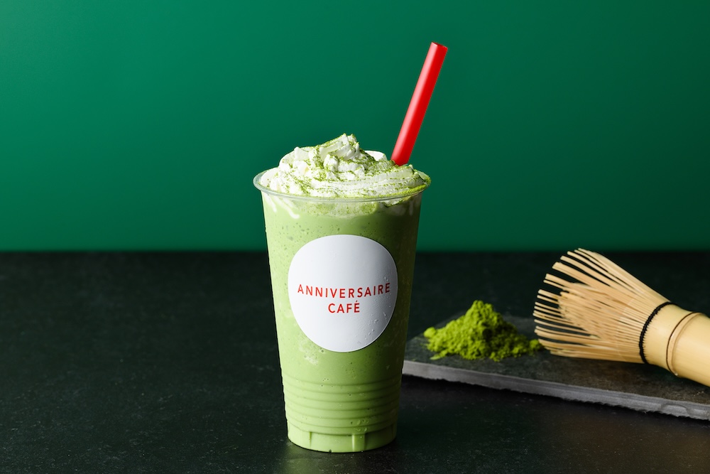 「宇治抹茶フローズン（テイクアウト）」税込み830円
