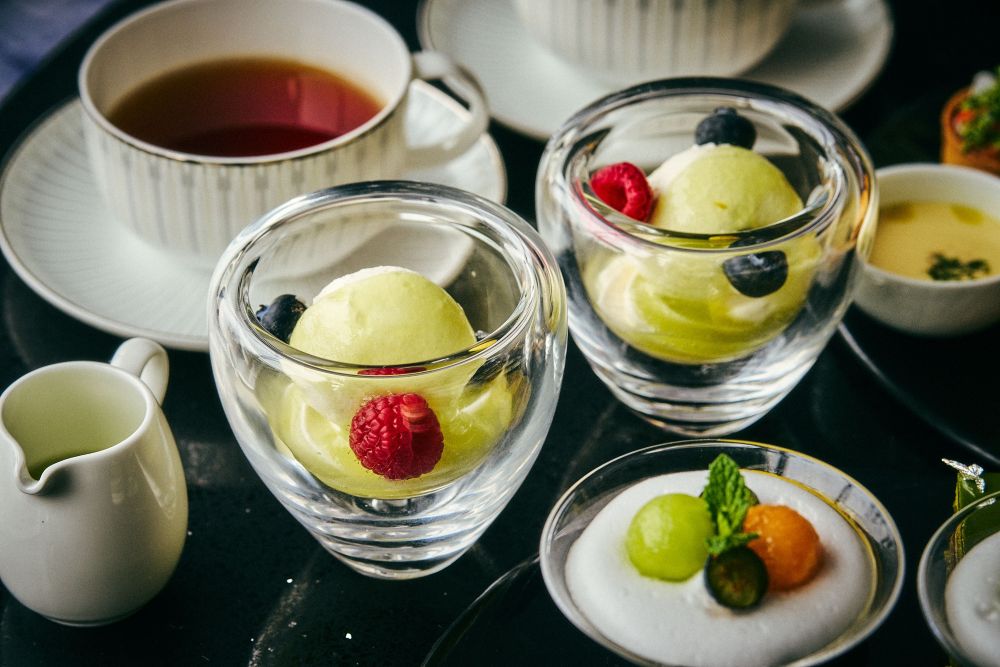 「メロンと抹茶のアフタヌーンティー～初夏の奏～」ハーモニープランのイメージ