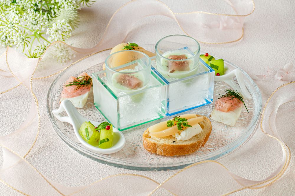 「Melon＆Peach Afternoon Tea」イメージ