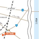 「さかい珈琲 ミライト一条店」マップビジュアル