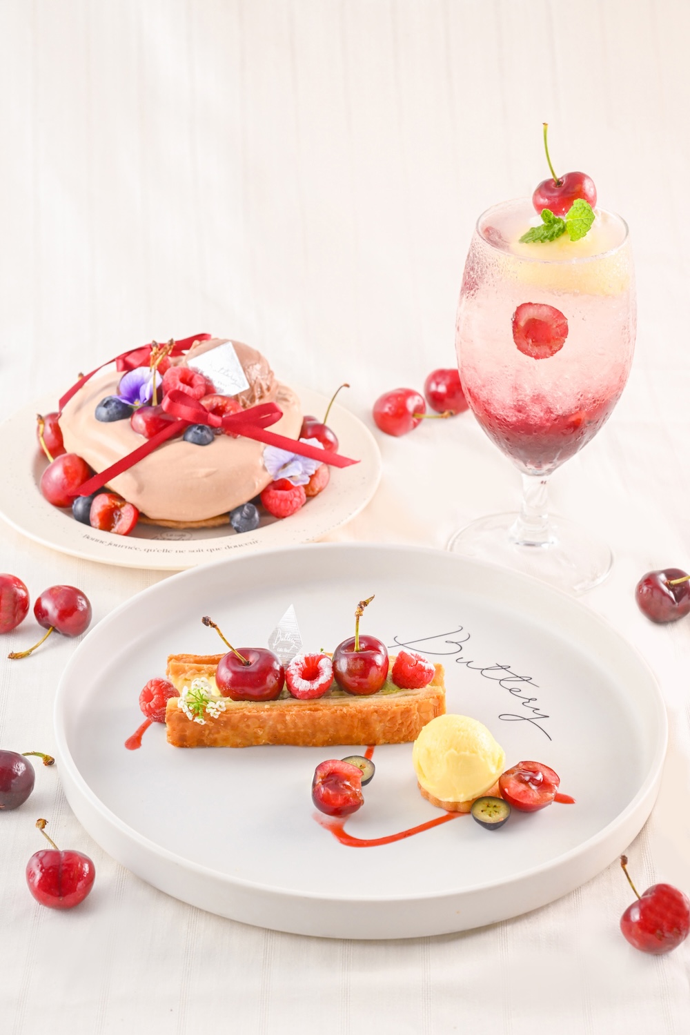 「バタリーカフェ」6月限定メニューイメージ