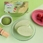 「ハーゲンダッツ クリスピーサンド『抹茶ベリー』」イメージ