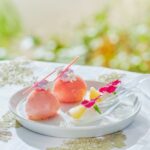 「プチシェリー‛ピーチ＆ローズ’アフタヌーンティー」イメージ
