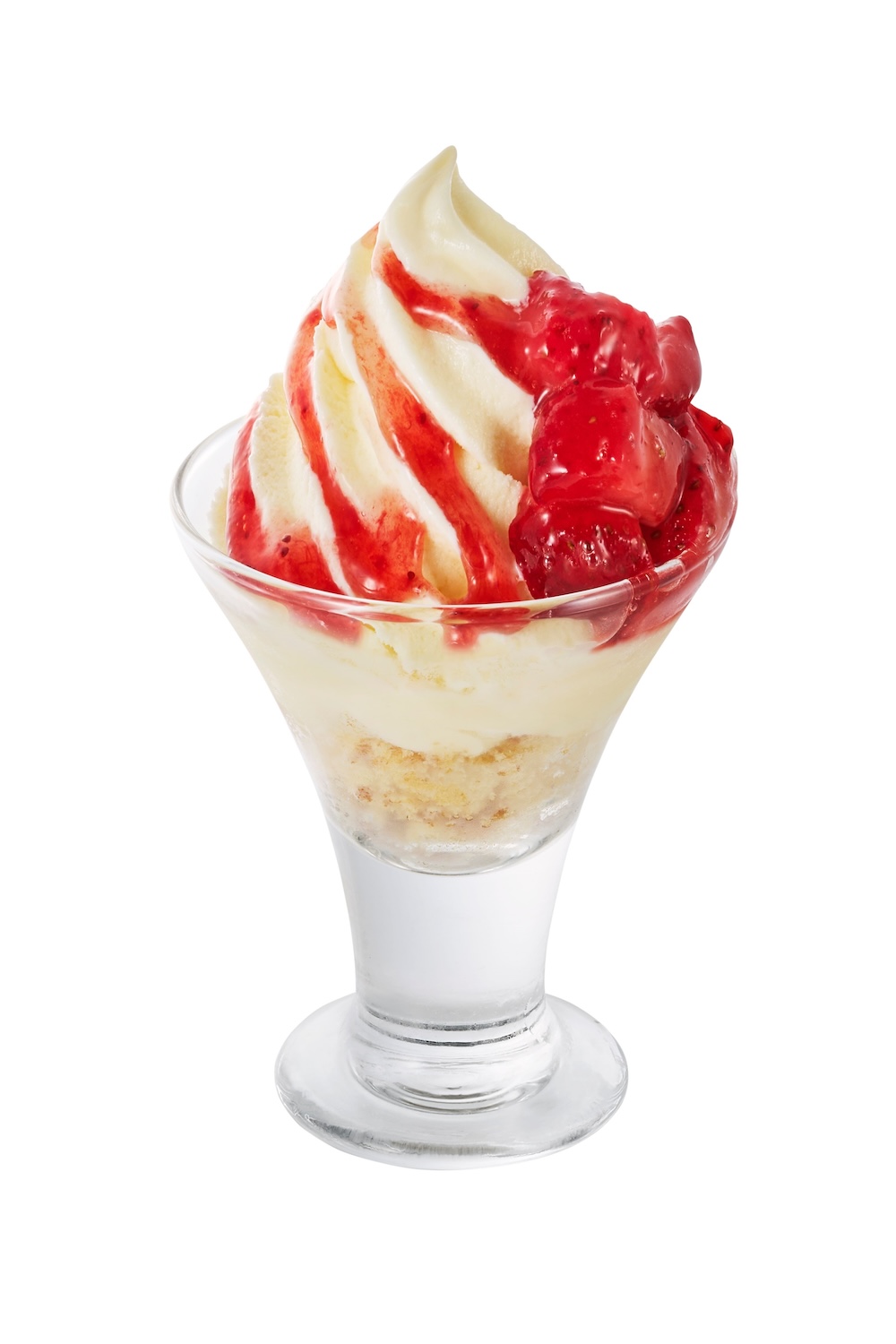 「ストロベリー&バニラサンデー」税込み390円