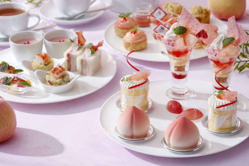 「ピーチ ブリス アフタヌーンティー（Peach BLISS Afternoon Tea）」イメージ