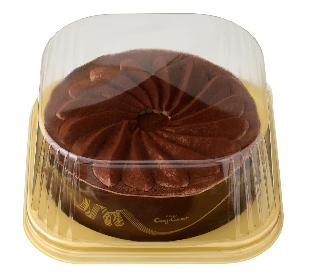 受け取り時のチョコデコレーションケーキのイメージ