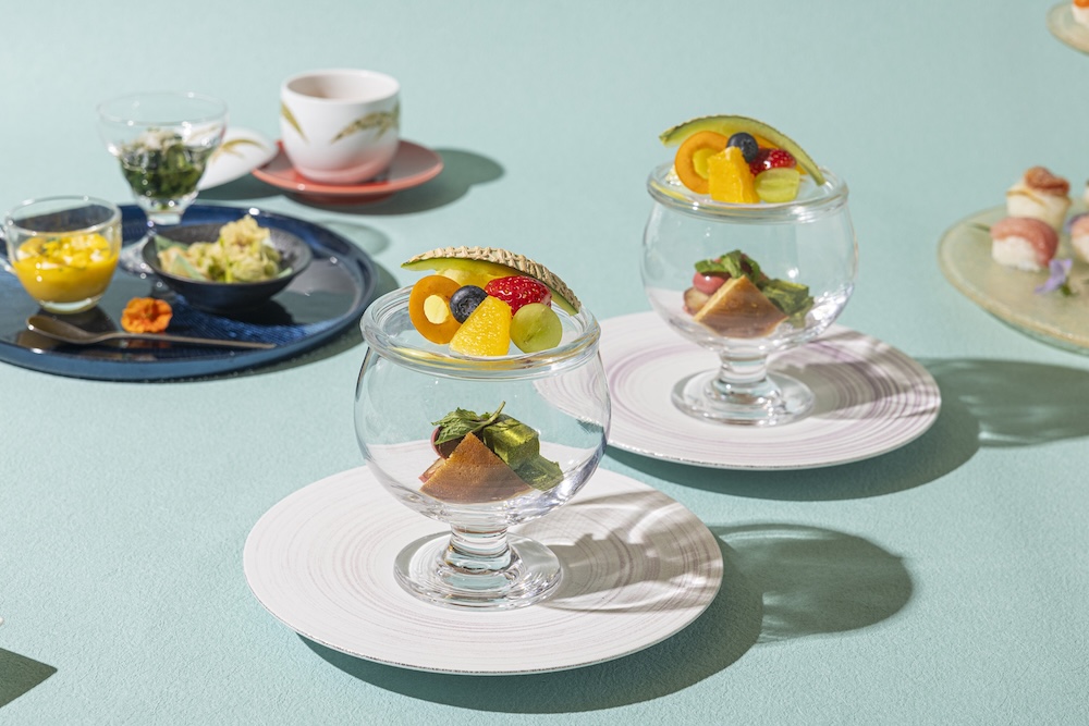 寿司スタイルのアフタヌーンティー「Japanese Afternoon Tea～華凛～」イメージ
