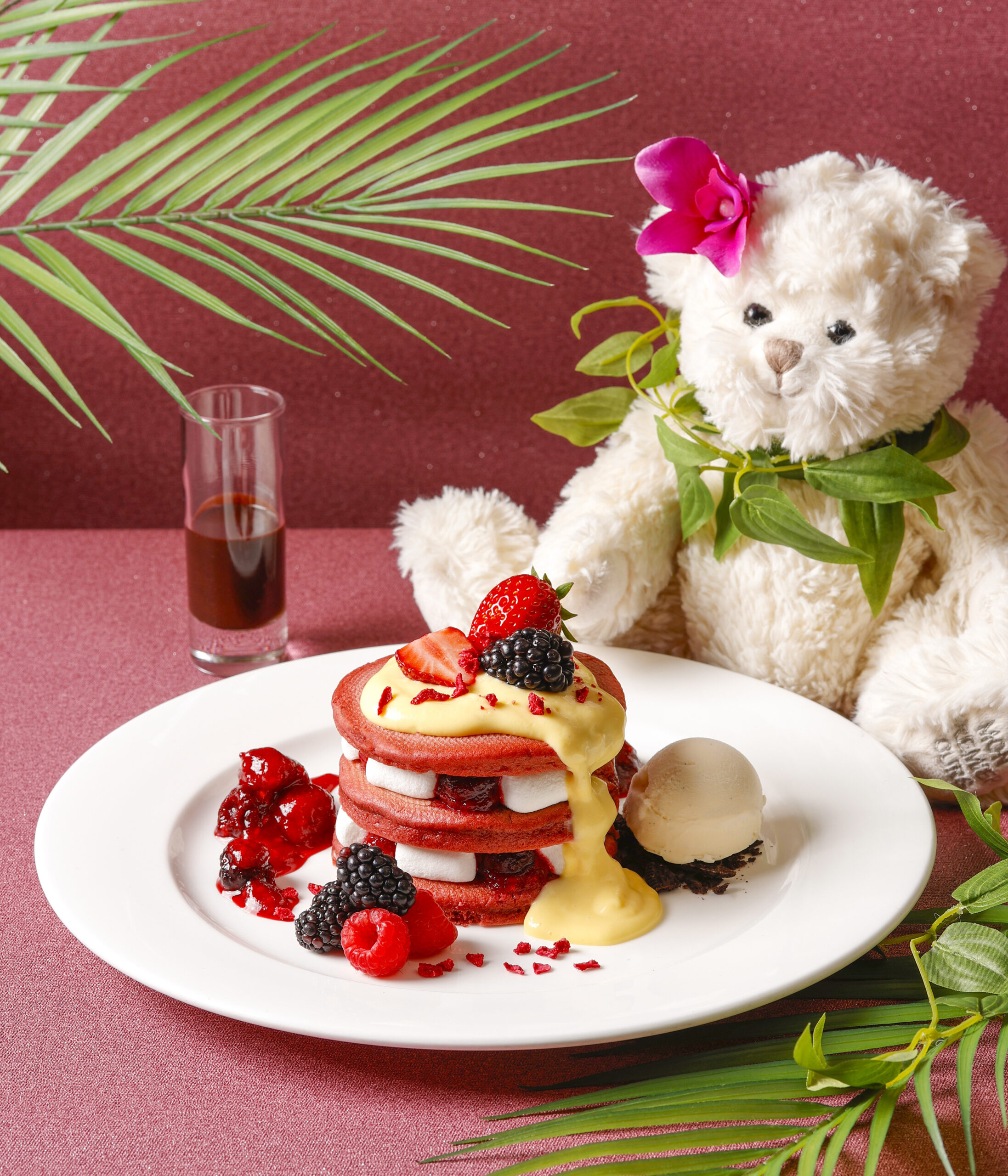 「レッドベリーベルベットパンケーキ」イメージ