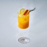 35階の「Sky Gallery Lounge Levita、The Bar illumiid」で展開される「ノンアルコールカクテル オレンジティーエード」税込み2,800円(別途サービス料)