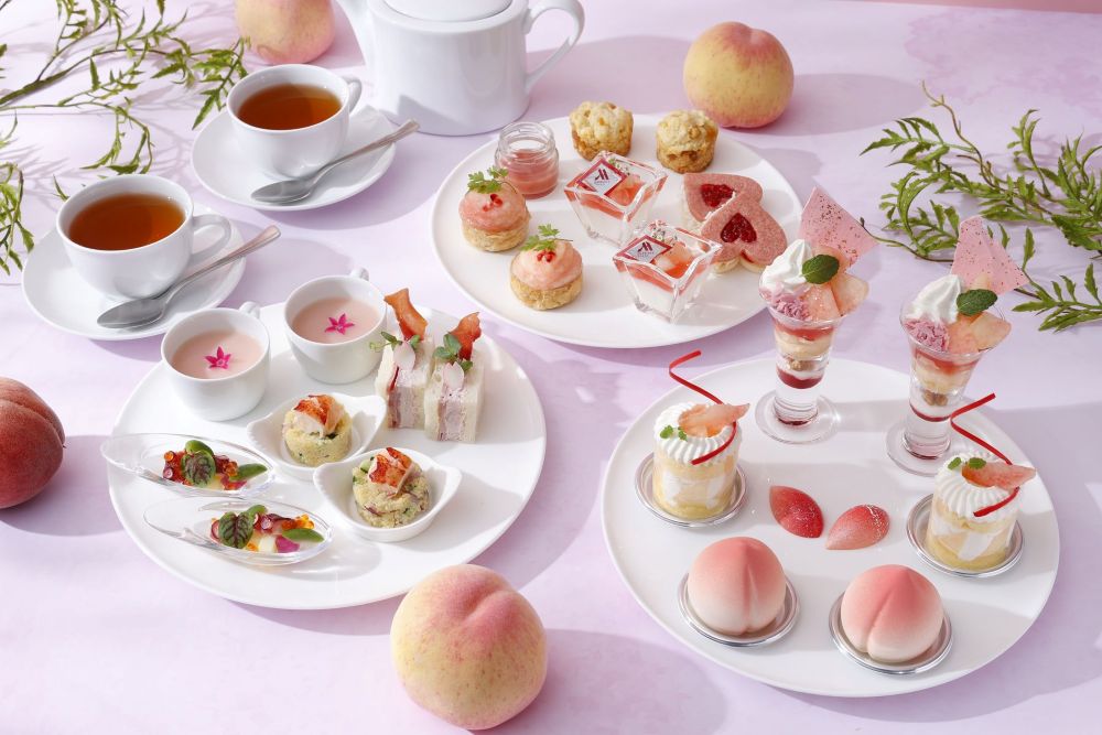 「ピーチ ブリス アフタヌーンティー(Peach BLISS Afternoon Tea)」イメージ