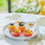 「プチシェリー‛ピーチ＆ローズ’アフタヌーンティー」イメージ