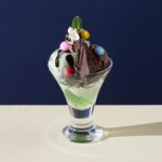 「ミニ!チョコミン党パフェ」税込み539円