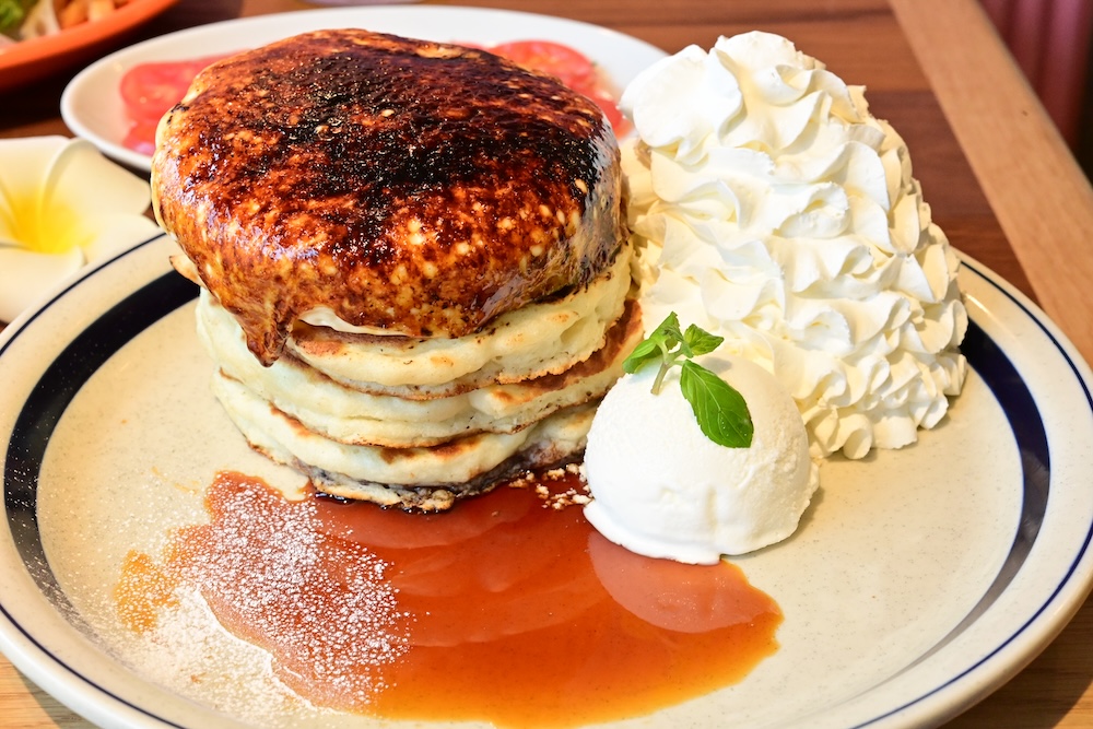「クラシックブリュレパンケーキ」税込み1,749円