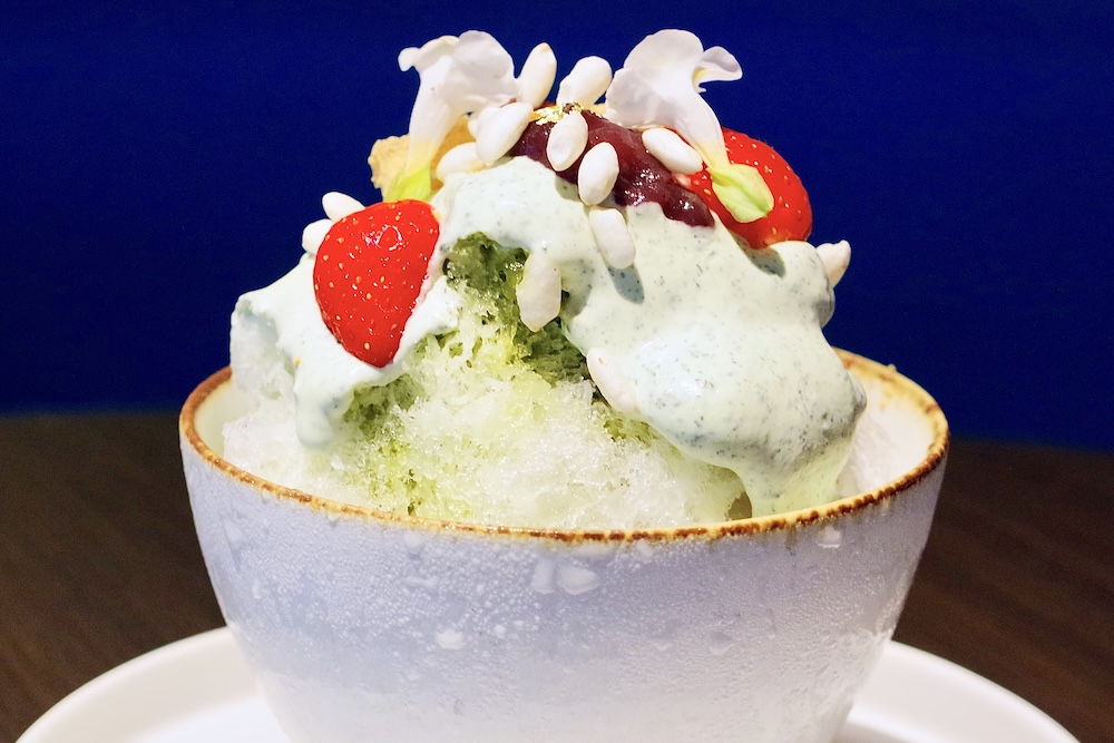 「和のアフタヌーンティー~天然氷のかき氷とともに~」イメージ