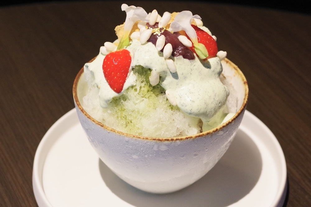 「和のアフタヌーンティー～天然氷のかき氷とともに～」イメージ