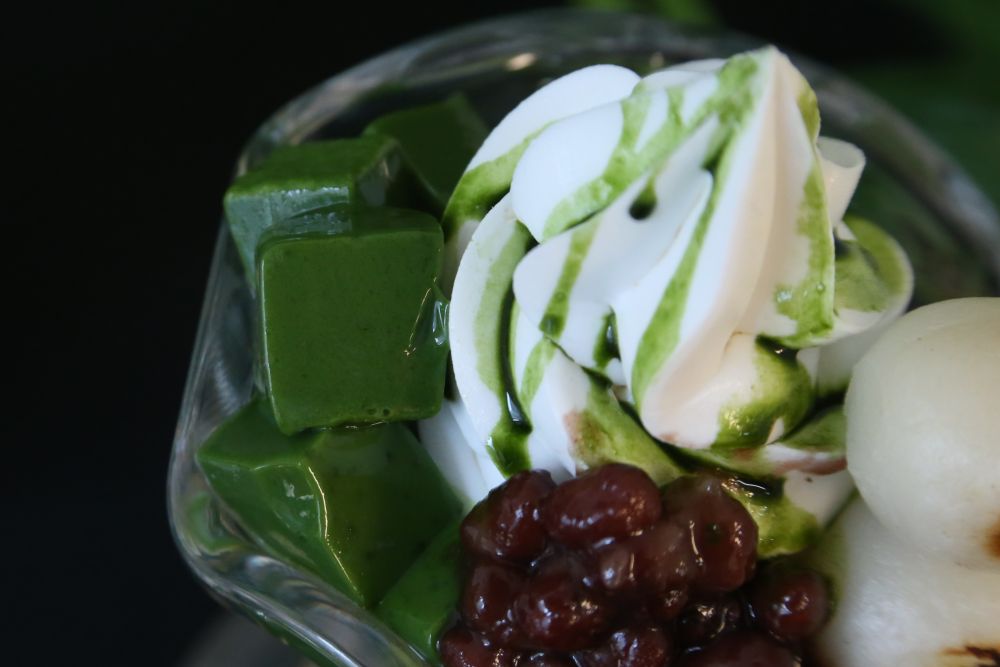 「京抹茶パフェ」イメージ