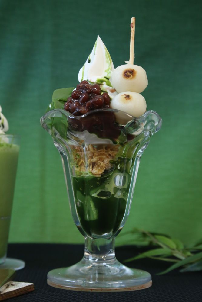 「京抹茶パフェ」イメージ