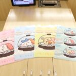税込み2,500円ごとに先着順でプレゼントするクリアファイルのイメージ